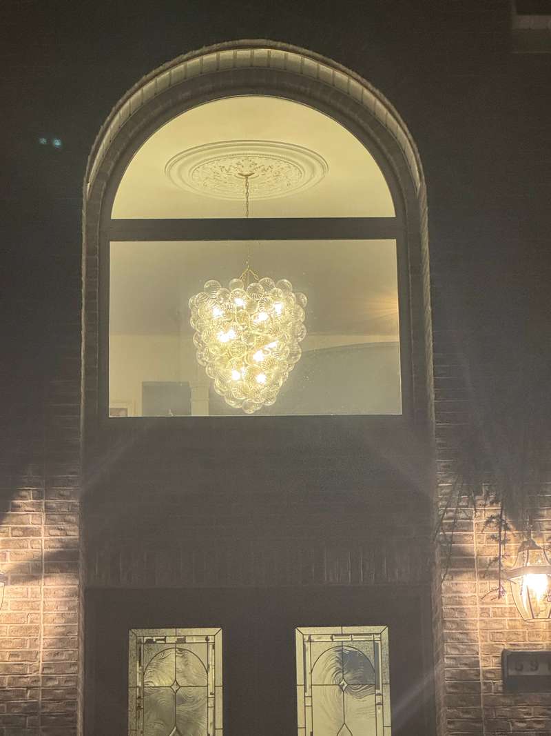 Glass Bubble Light Fixture Big Bubble Chandelier review Kjetil 00