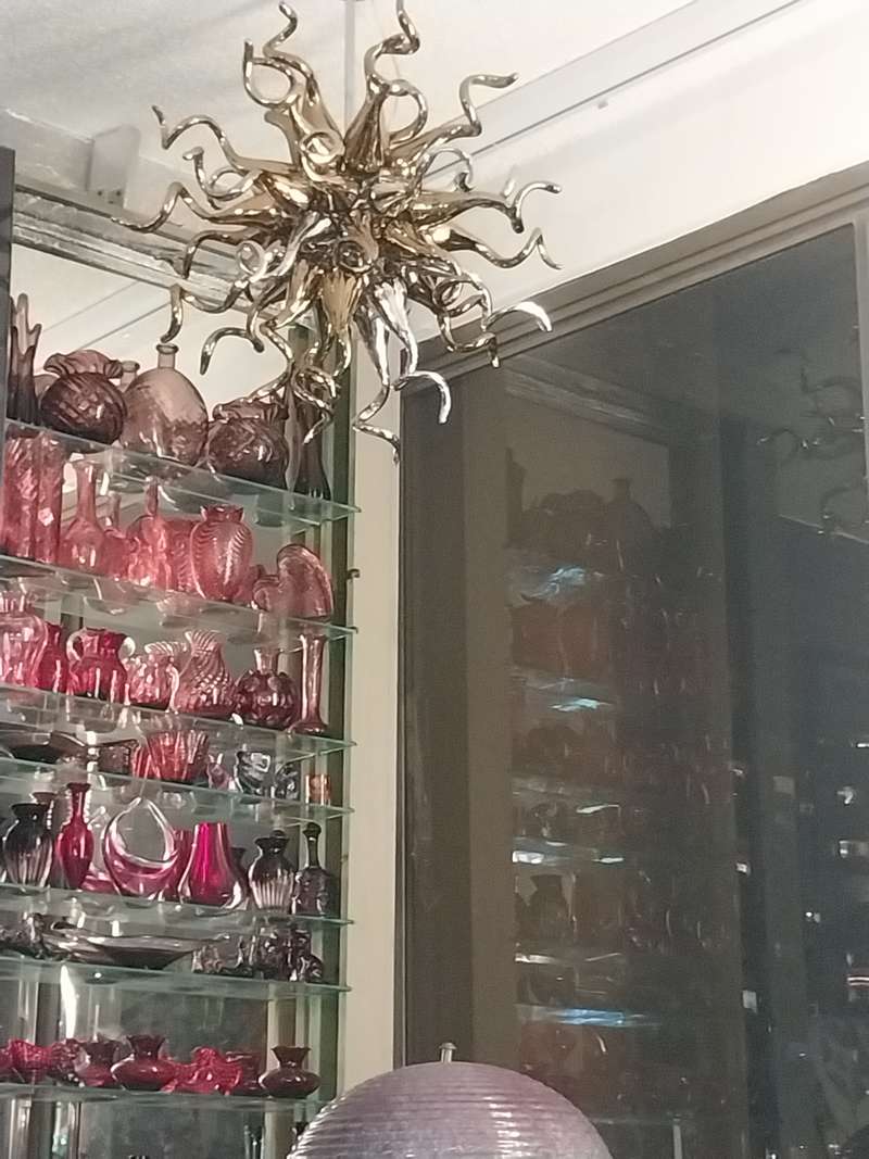 Sputnik Pendant Light Chihuly Style Chandeliers (Golden And Silver) review Betten 01