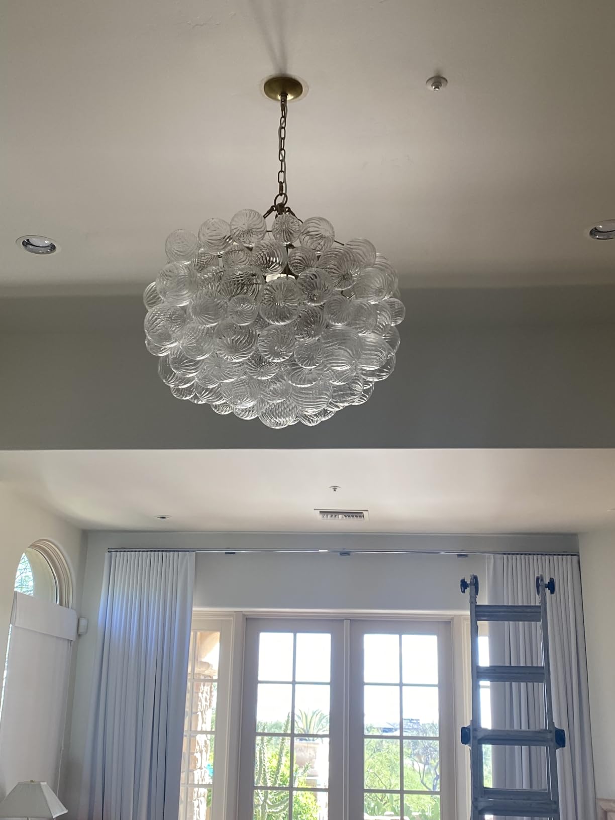 Bubble Glass Ceiling Light Talia Style Small Size review Gregna
