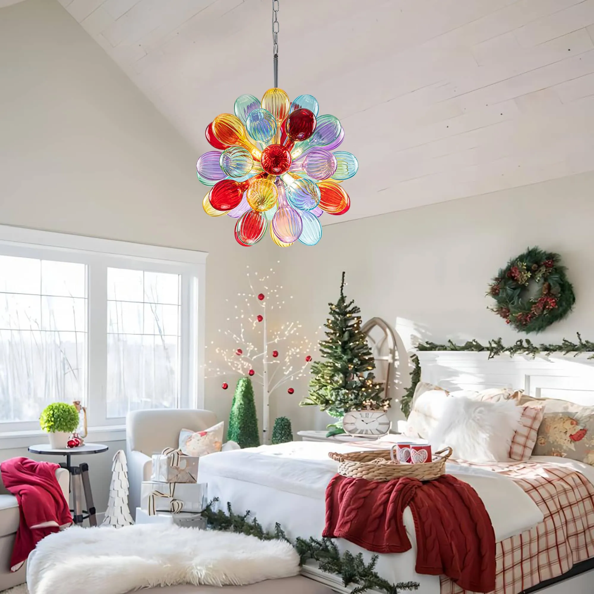 Chihuly Style Chandelier