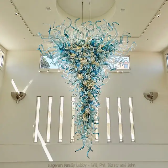 Chihuly Style Chandelier
