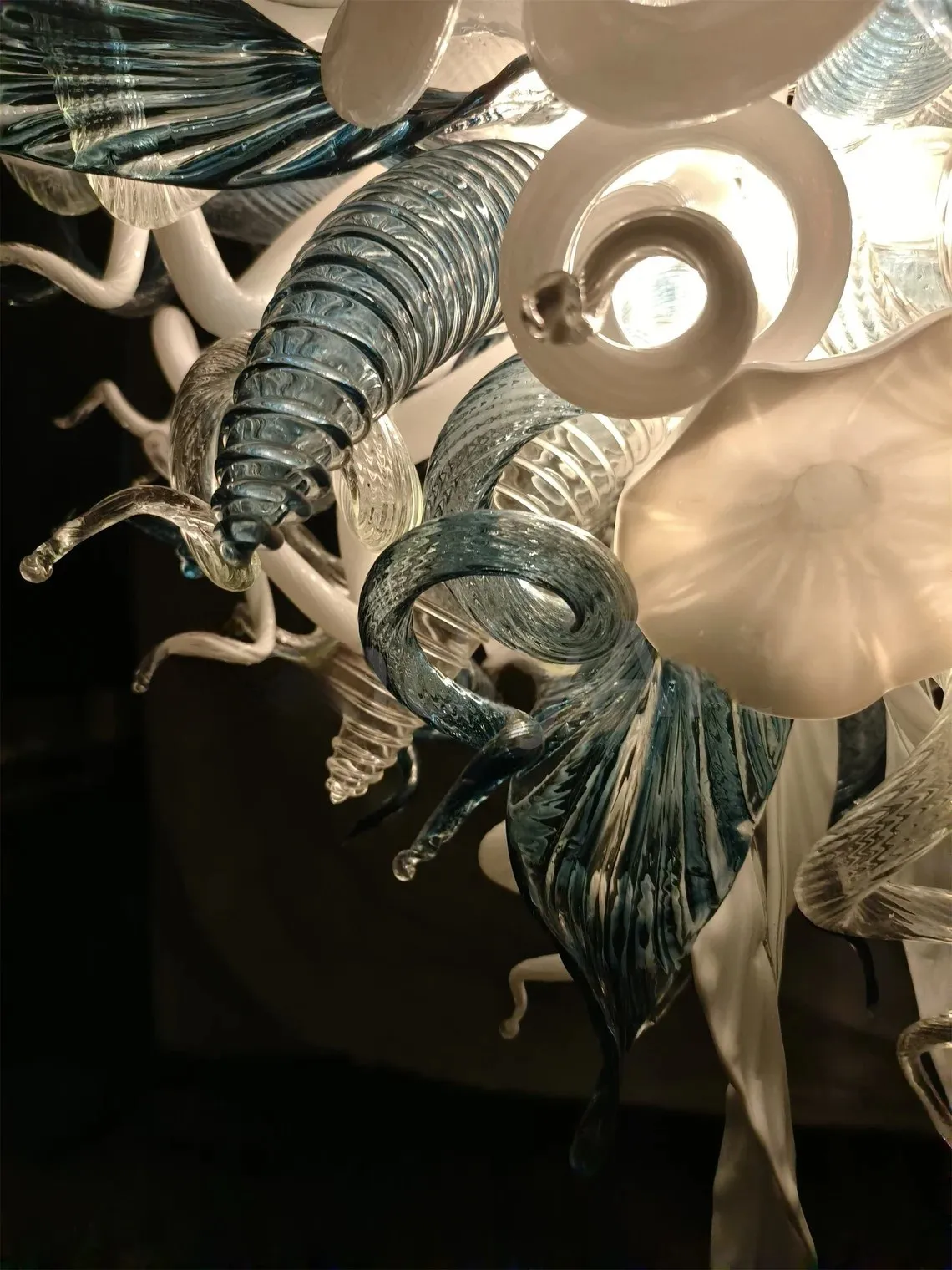 Chihuly Style Chandelier