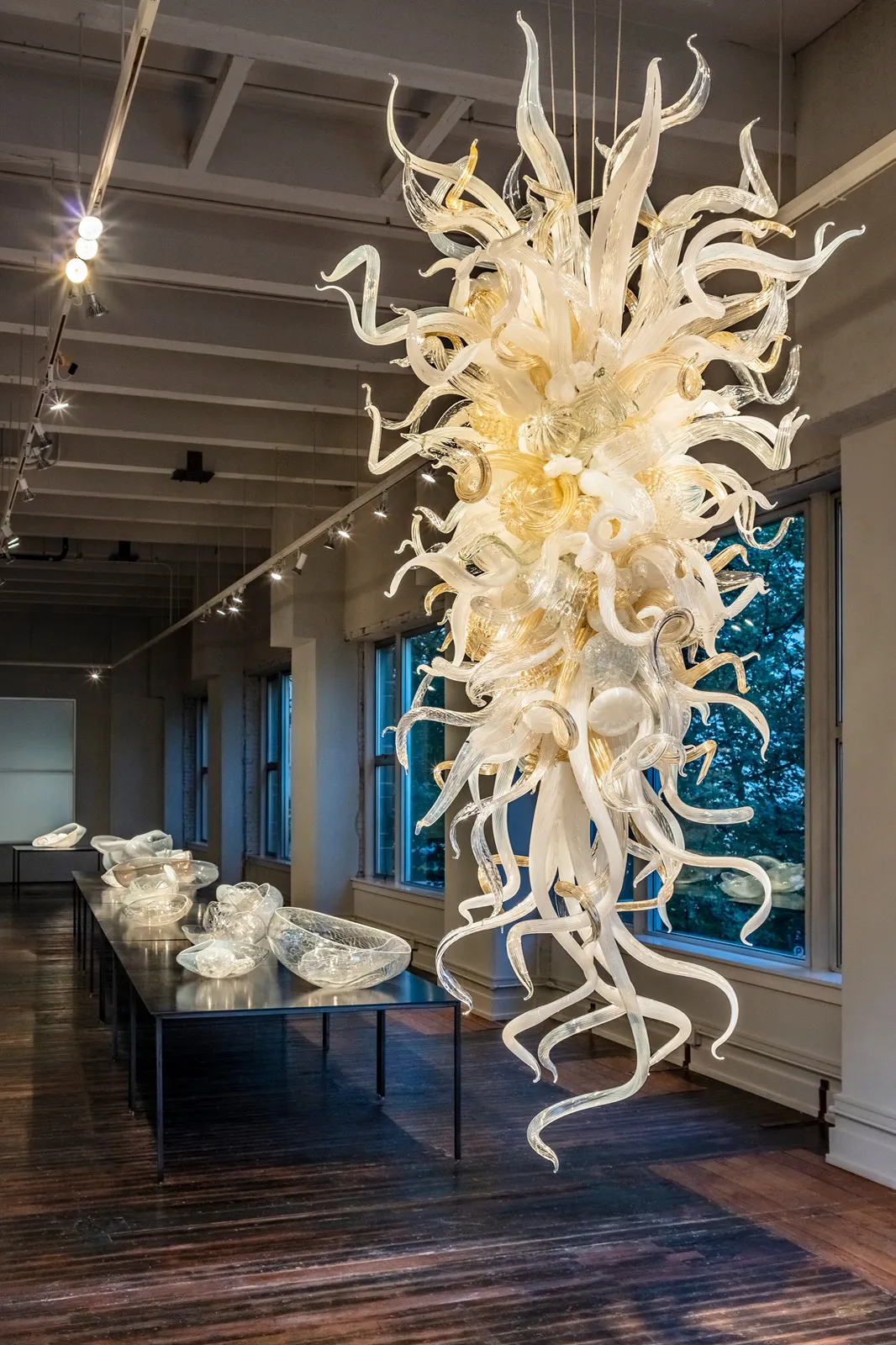 Chihuly Style Chandelier