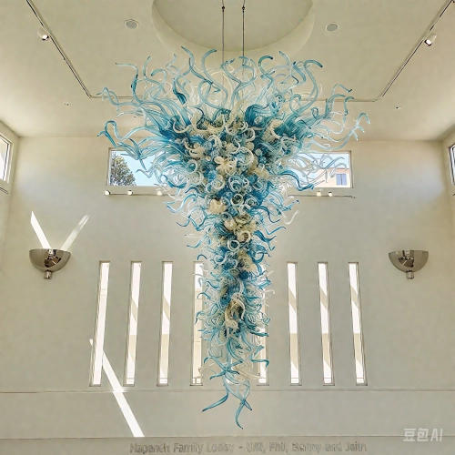 The Artistic Journey of Blue Murano Glass Chandeliers