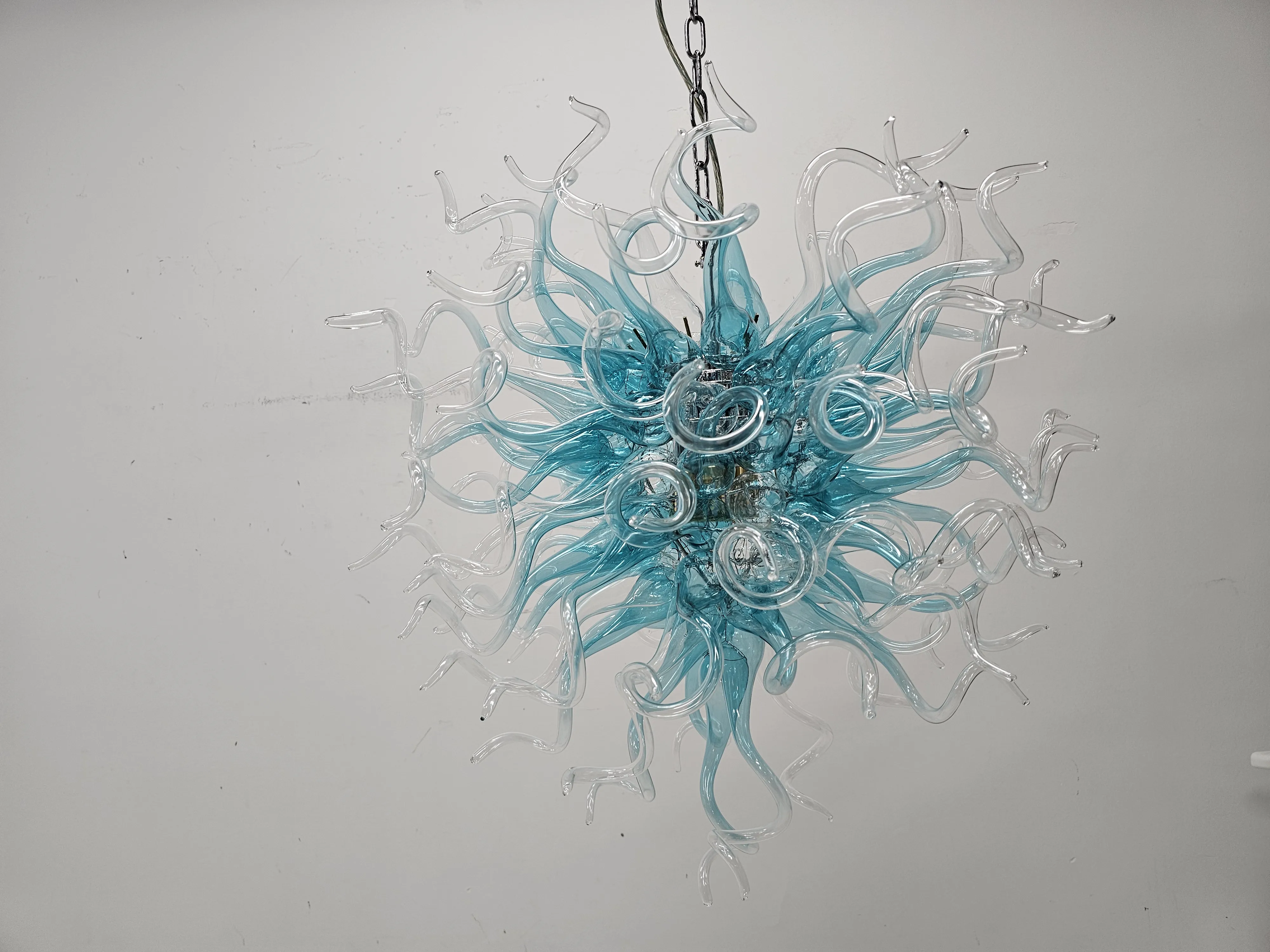 Blue Murano Glass Chandeliers
