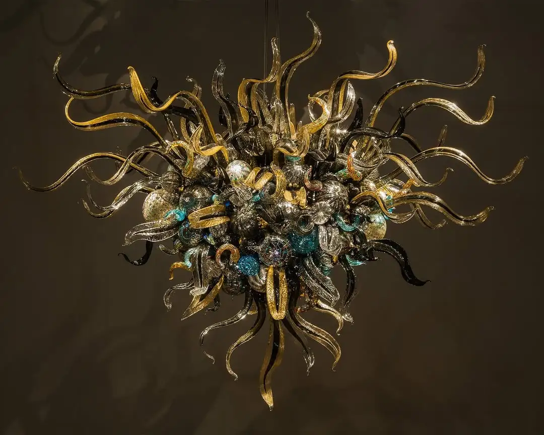 Chihuly Blown Glass Chandeliers