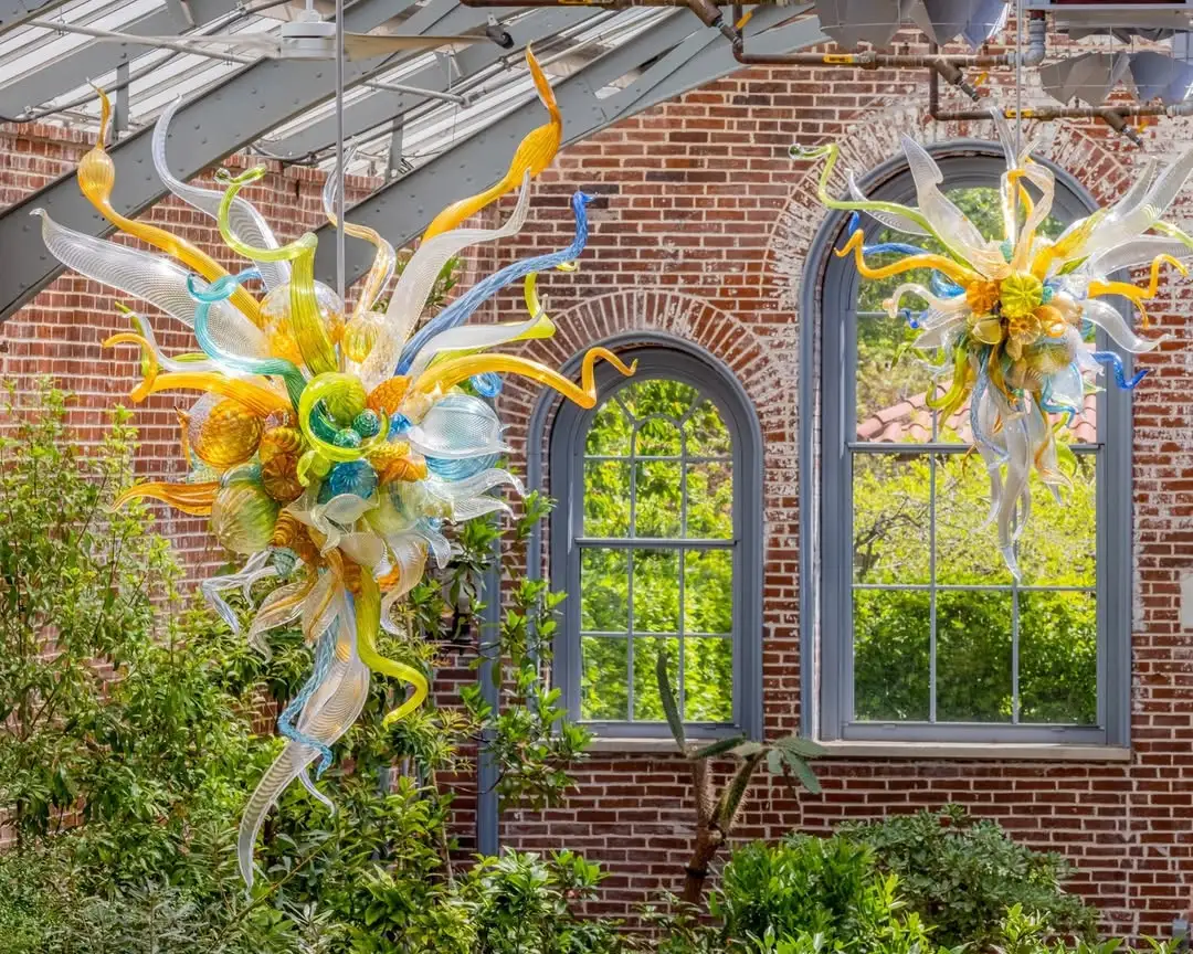 Chihuly Style Chandelier