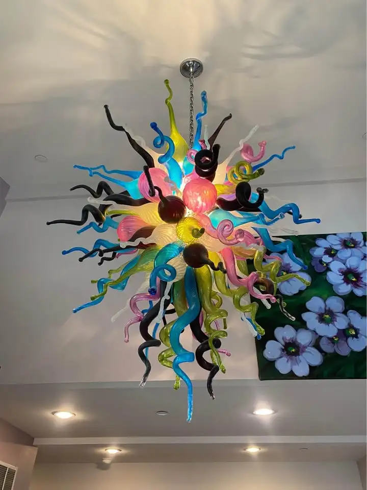 Chihuly Style Chandeliers