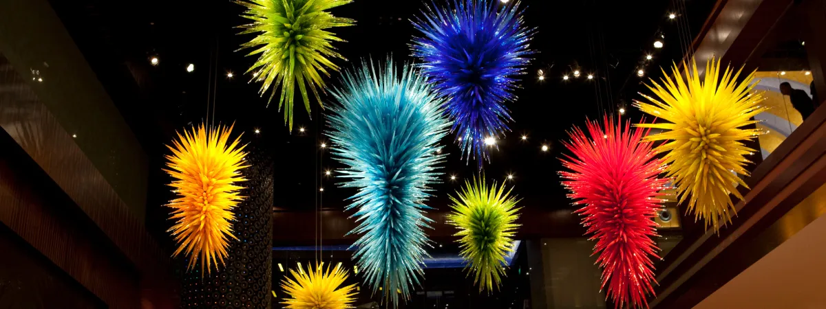 Chihuly Style Chandeliers