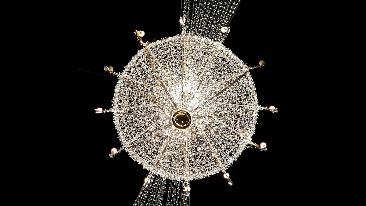 Glass Chandelier