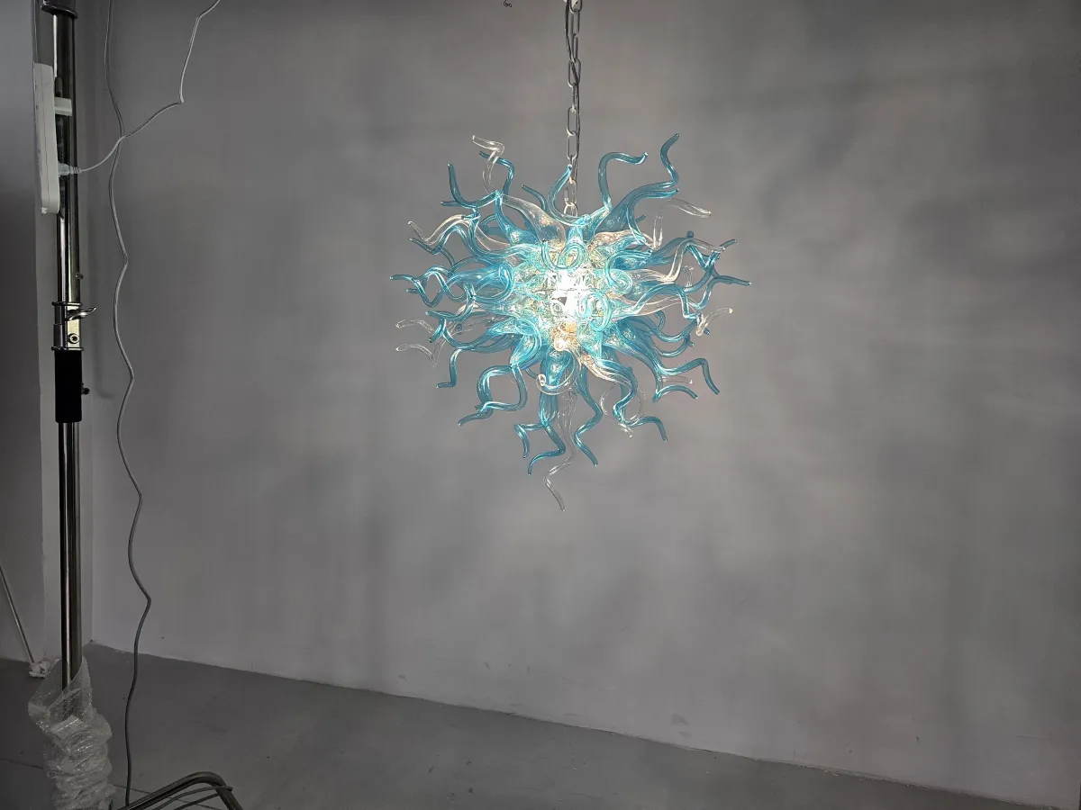 Sea Glass Chandeliers