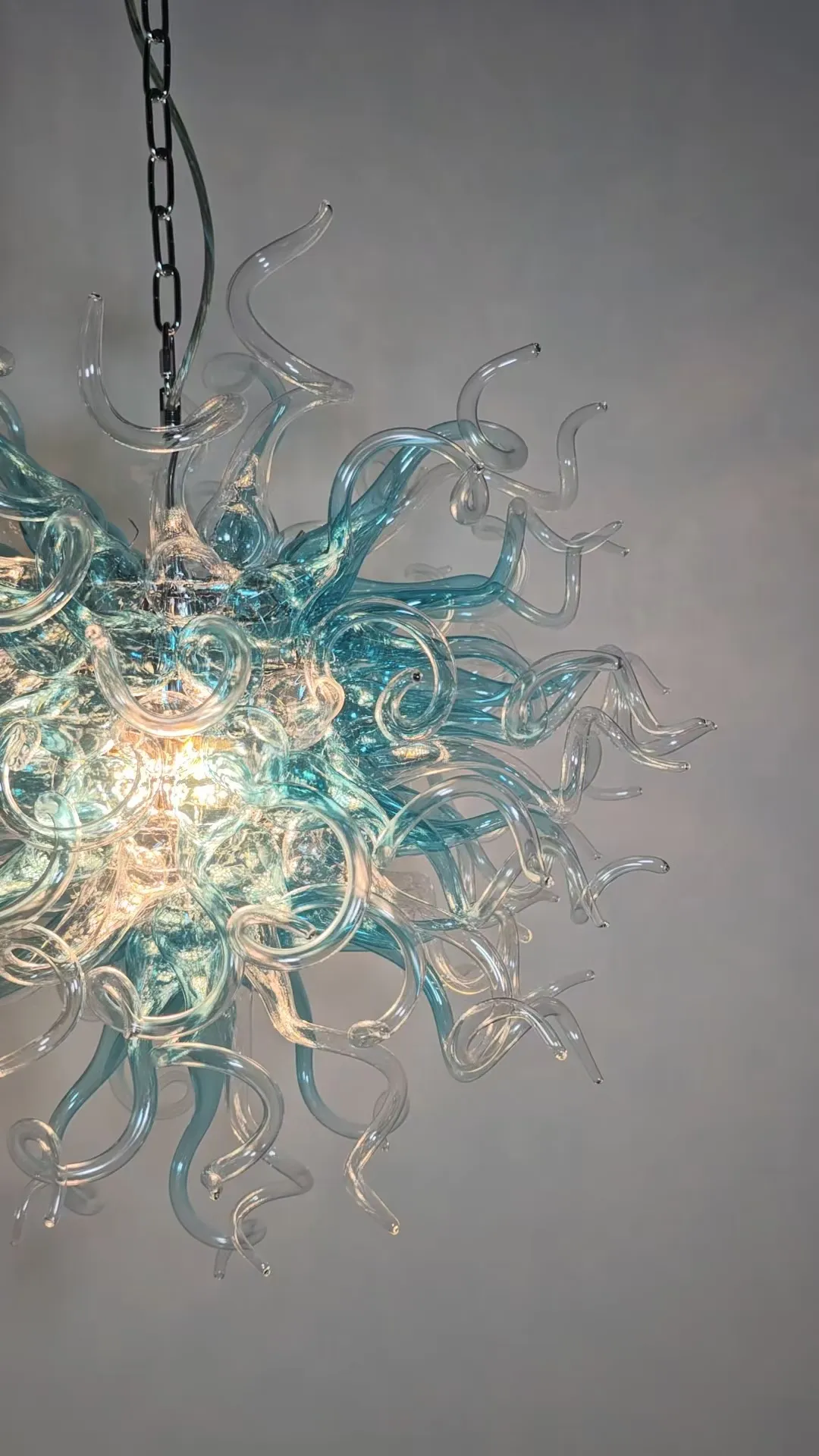 Sea Glass Chandeliers