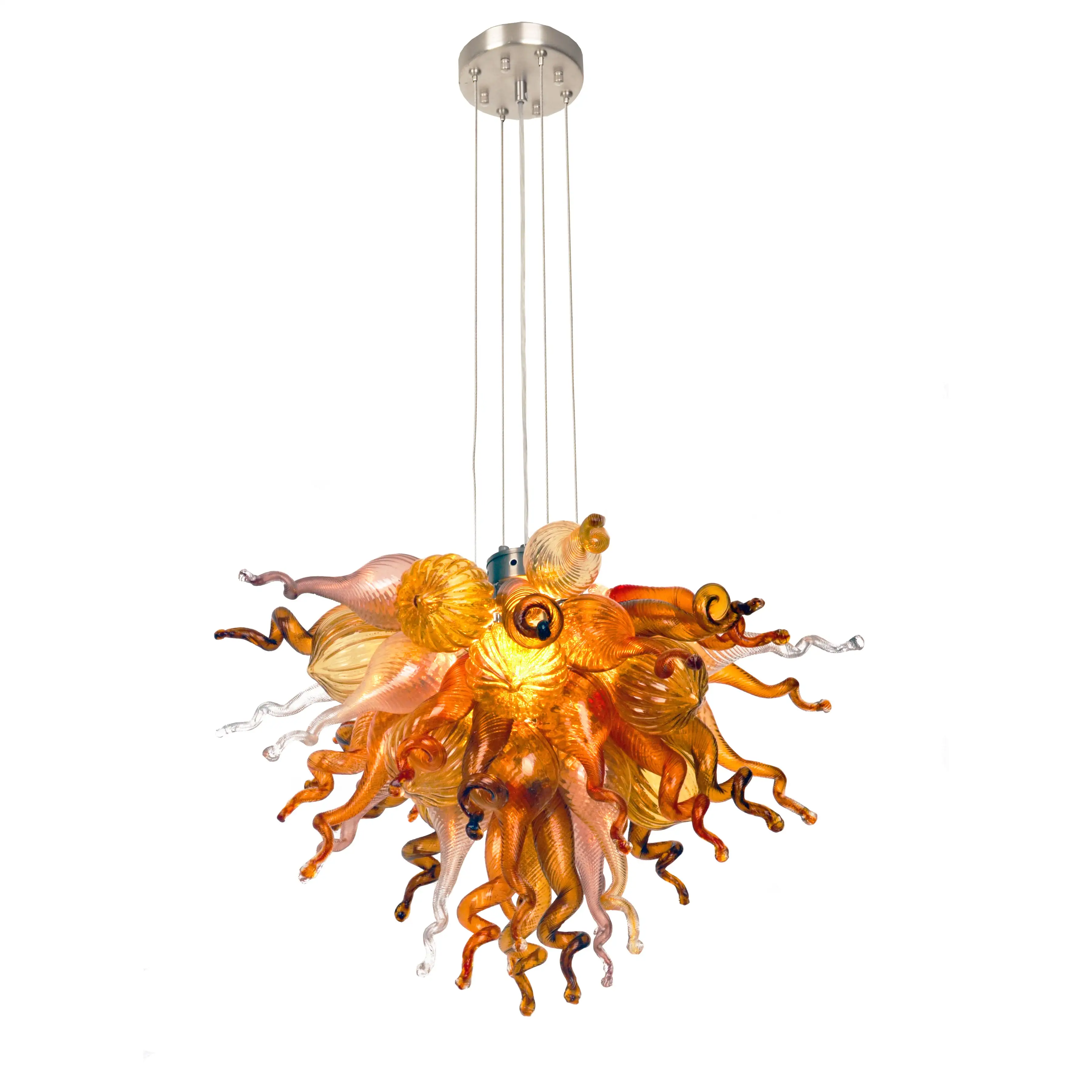 Amber Chandeliers