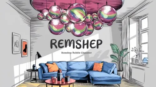 Discover Remshep Rainbow Bubble Chandeliers for Your Home