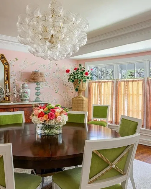 Medium bubble chandeliers