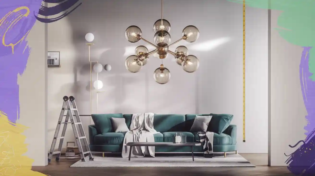 Bubble sputnik chandelier