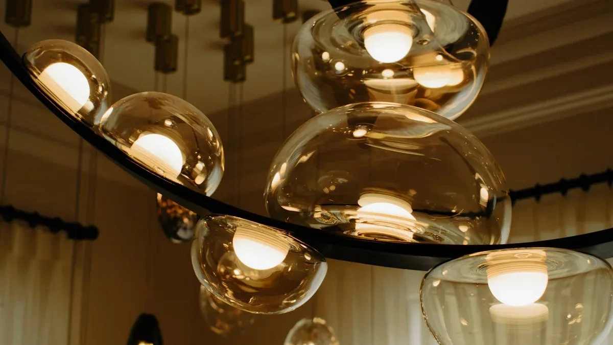 bubble chandelier