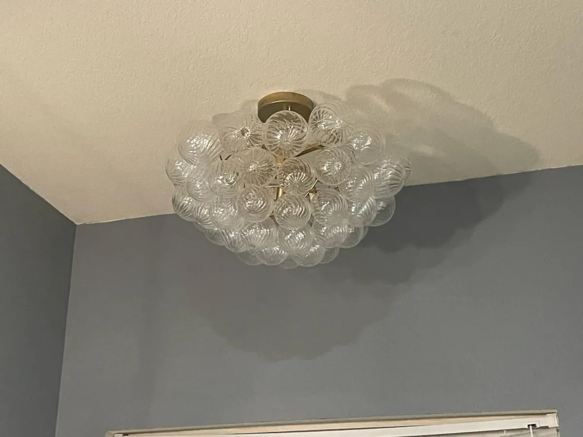 Bubble pendant light chandelier