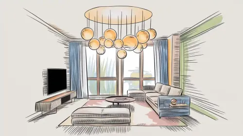 The benefits of LED bubble chandeliers including energy efficiency and modern design