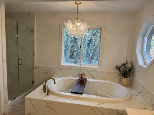 Chandelier bubble glass materials, manufacturing processes, and quality indicators