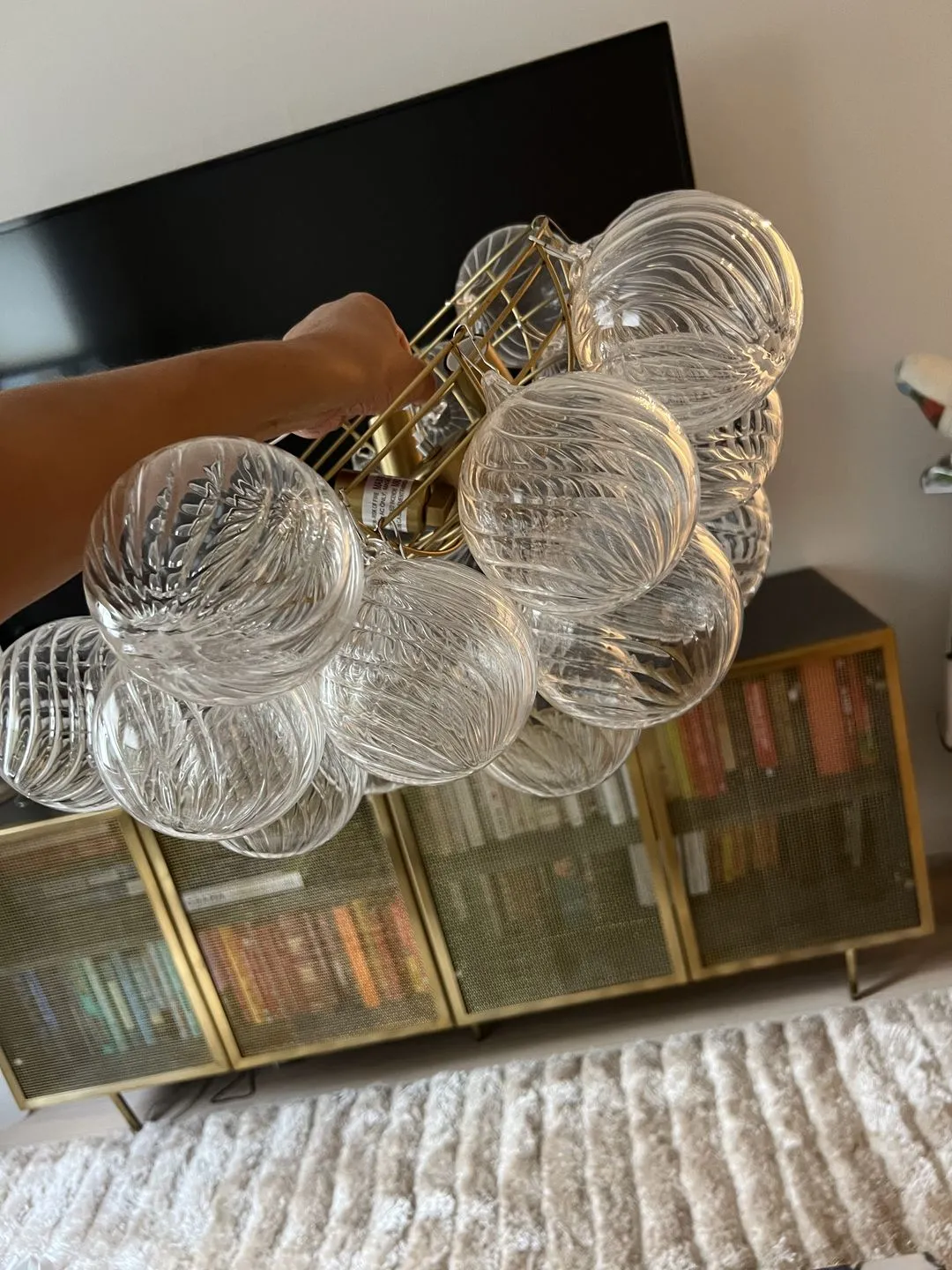 Chandelier Bubble Glass