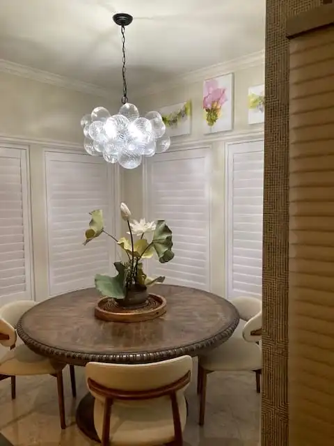 Modern Glass Bubble Chandelier