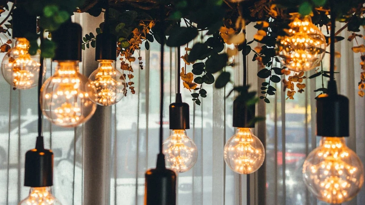 Bubble pendant light