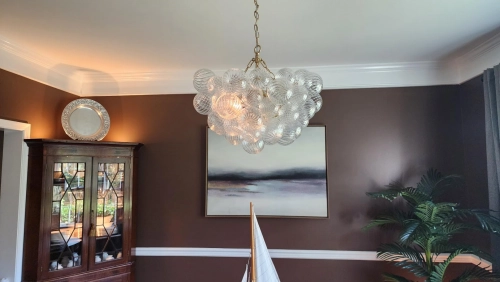 Bubble glass pendant lights to transform your home in 2025