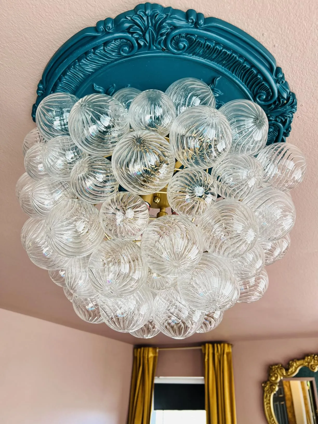 clear glass globe pendant lights