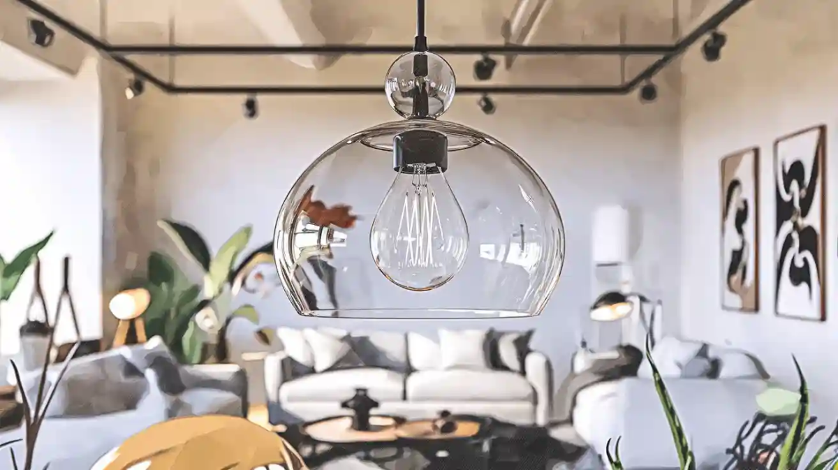 Clear Glass Pendant Lamp