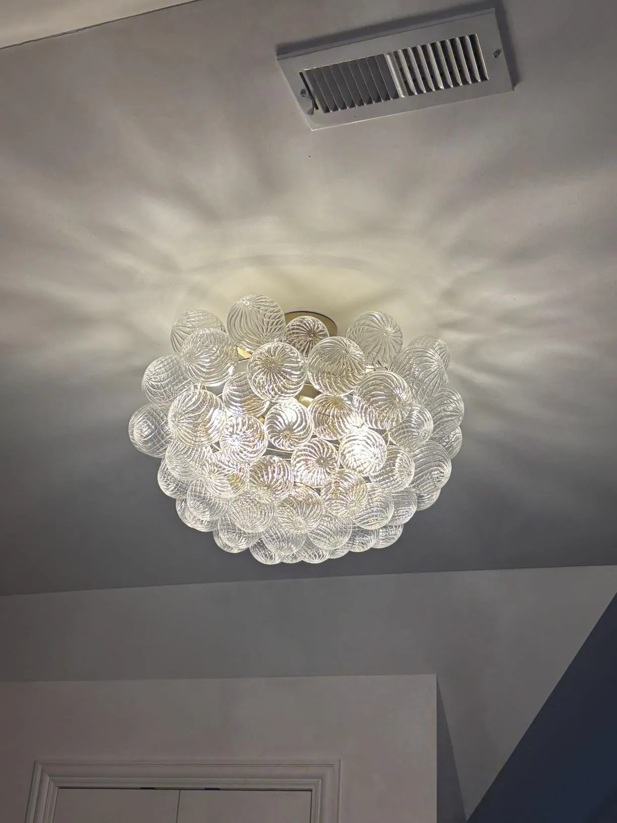Glass Bulb Chandelier