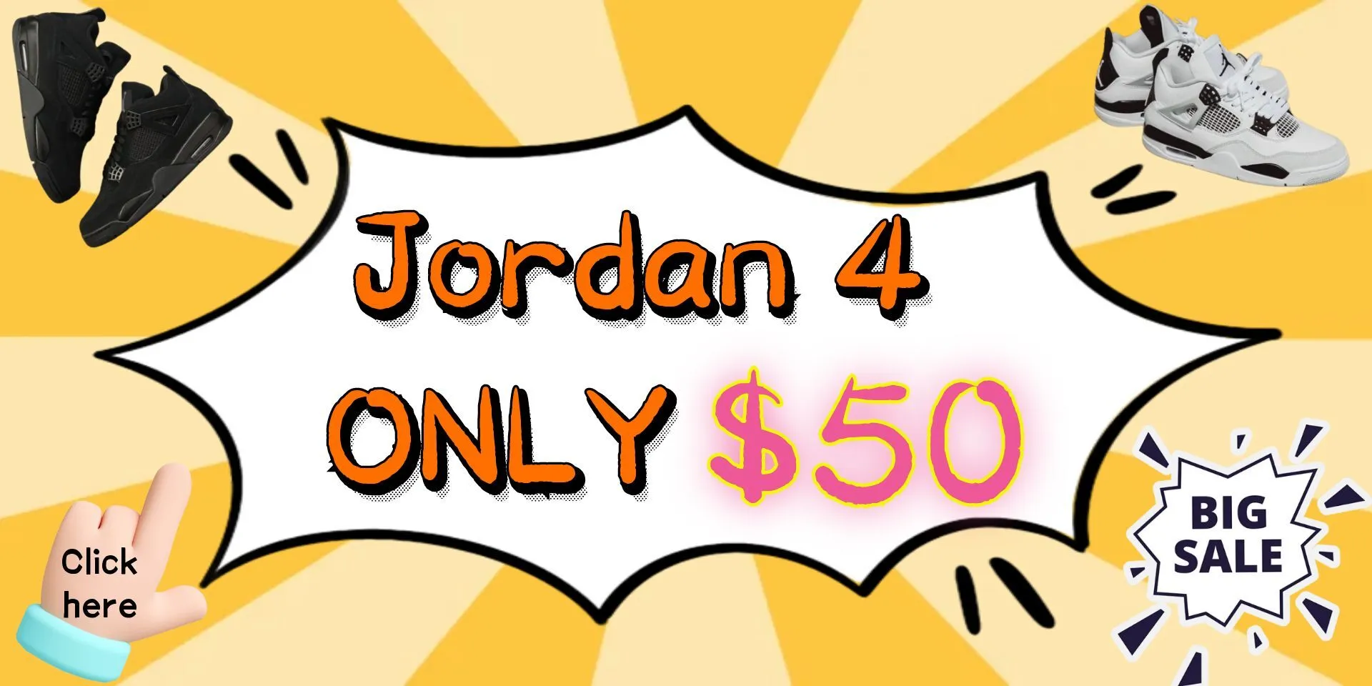 Jordan 4 Limited discount 50$