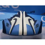 PKGoden Jordan 1 Retro High Obsidian UNC,555088-140