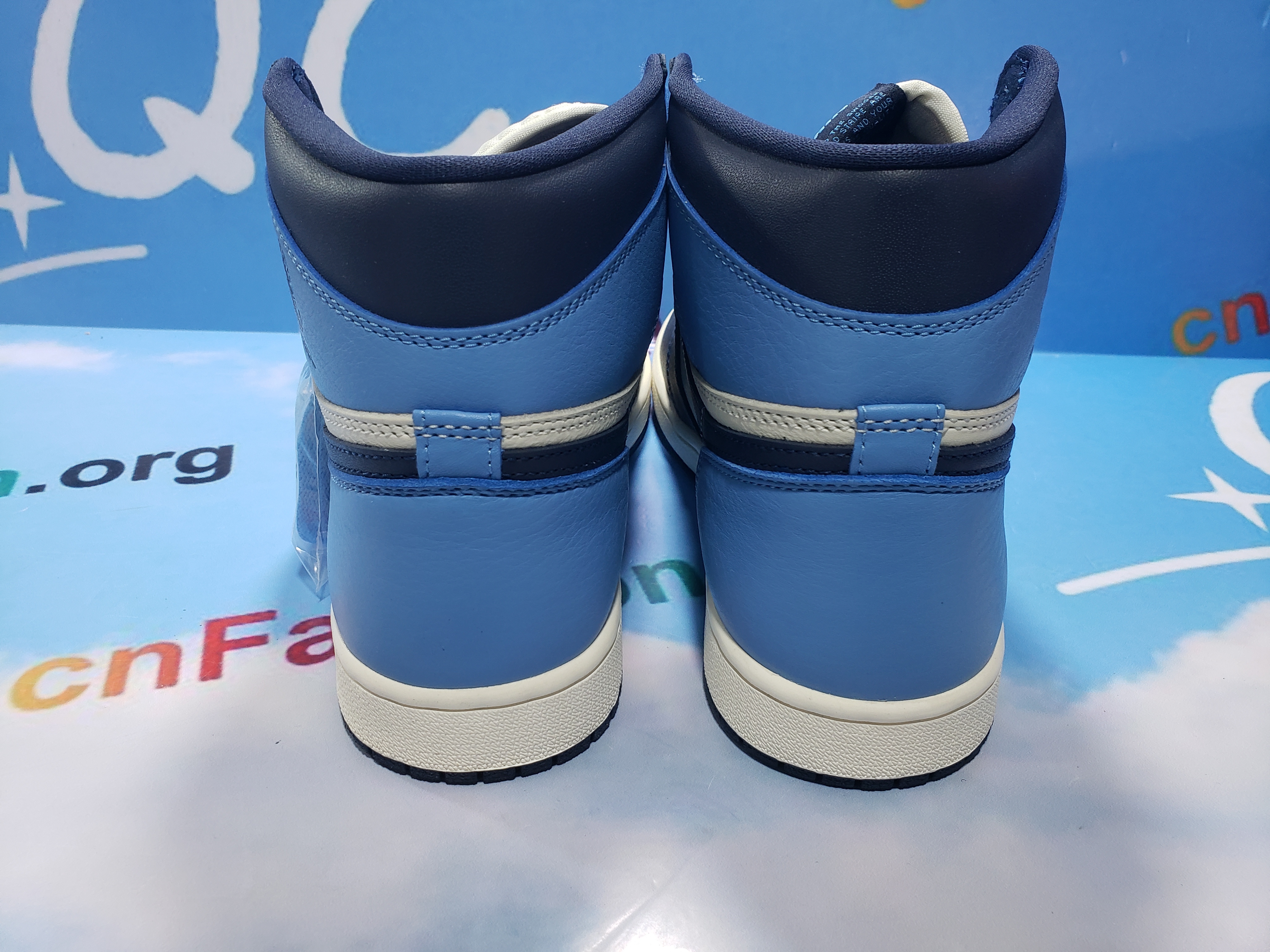 PKGoden Jordan 1 Retro High Obsidian UNC,555088-140