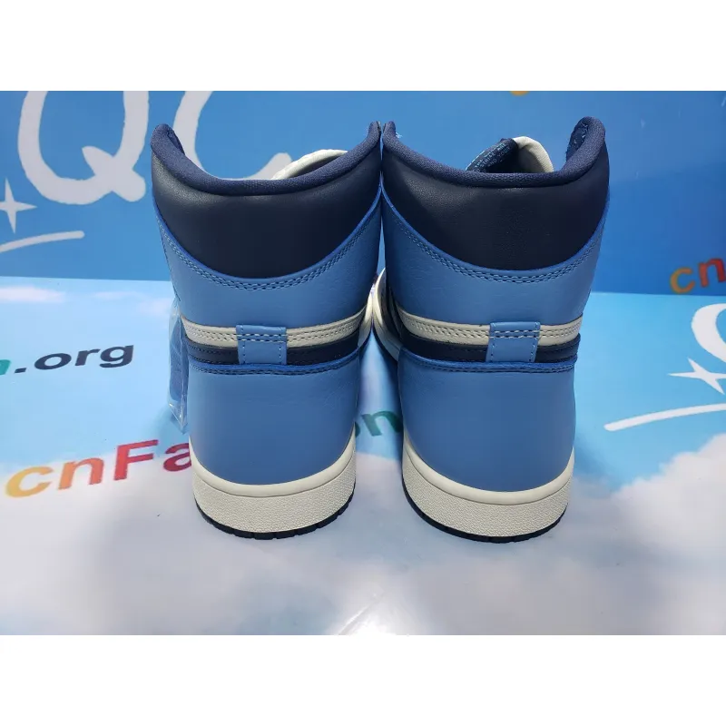 PKGoden Jordan 1 Retro High Obsidian UNC,555088-140