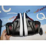 PKGoden Air Jordan 1 Retro High Black Satin Gym Red