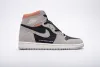 PKGoden Air Jordan 1 Retro High Neutral Grey Hyper Crimson 555088-018