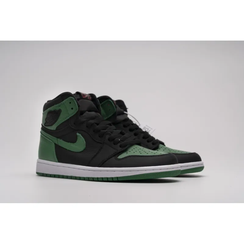 PK GOD Air Jordan 1 Retro High Pine Green Black