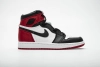 PKGoden Air Jordan 1 Retro High Satin Black Toe (W)
