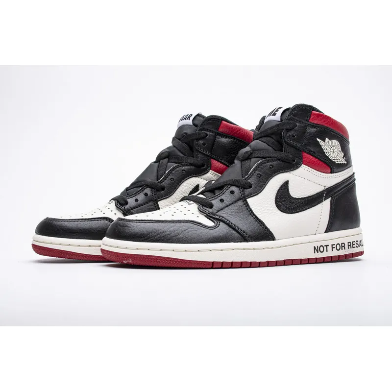 PK GOD Air Jordan 1 Retro High "Not for Resale" Varsity Red