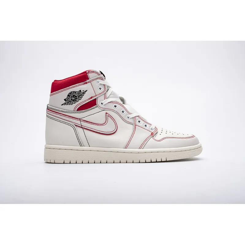 PK GOD Air Jordan 1 Retro High Phantom Gym Red