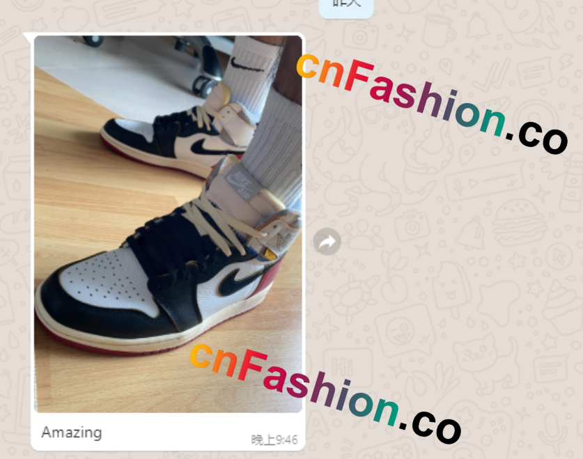 PKGoden Air Jordan 1 Retro High Union Los Angeles Black Toe