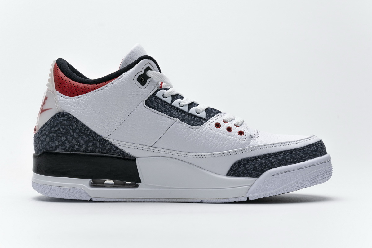 PK GOD Jordan 3 Retro SE Fire Red Denim (2020)