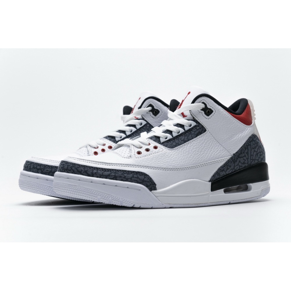 PK GOD Jordan 3 Retro SE Fire Red Denim (2020)