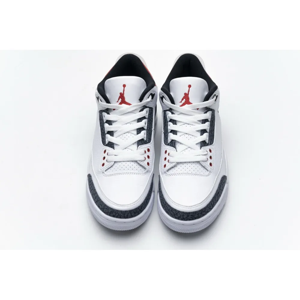 PK GOD Jordan 3 Retro SE Fire Red Denim (2020)