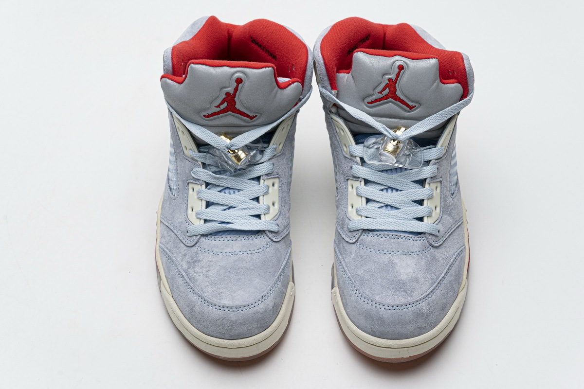 PK GOD Jordan 5 Retro Trophy Room Ice Blue