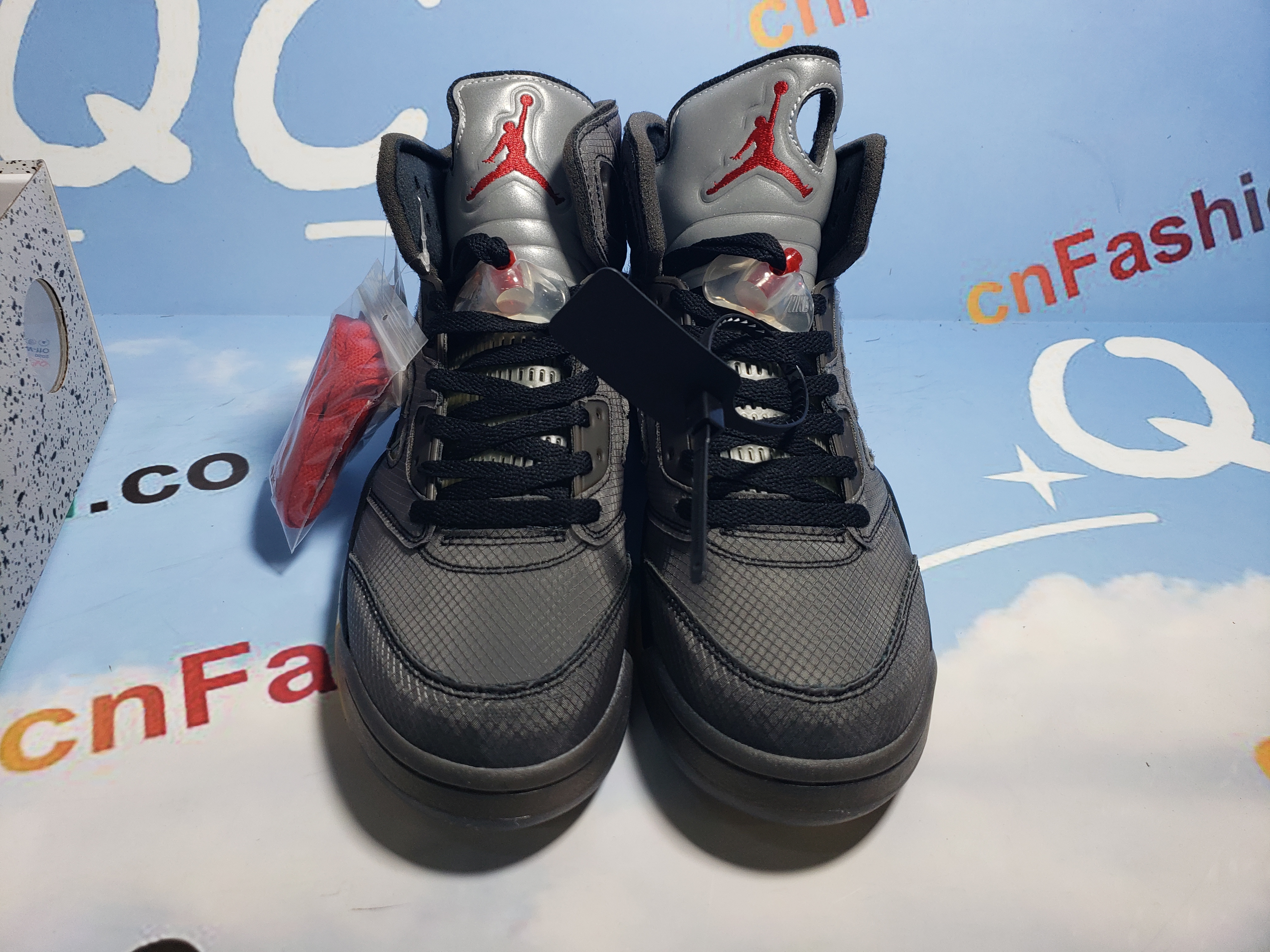 PKGoden Jordan 5 Retro Off-White Black,CT8480-001