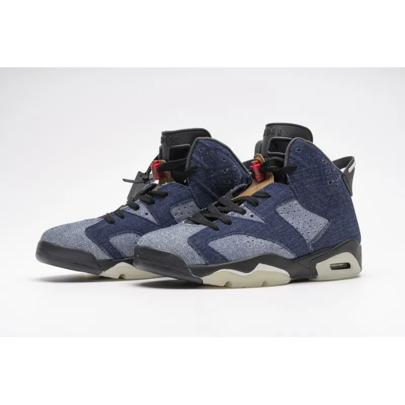 PK GOD Jordan 6 Retro Washed Denim