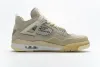 PKGoden Jordan 4 Retro Off-White Sail,CV9388-100