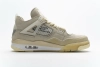 PKGoden Jordan 4 Retro Off-White Sail,CV9388-100
